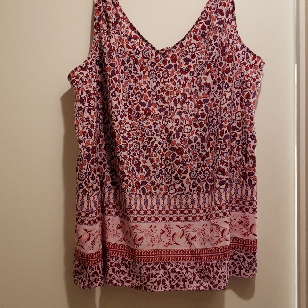 CAbi Indira floral camisole top Style #5390